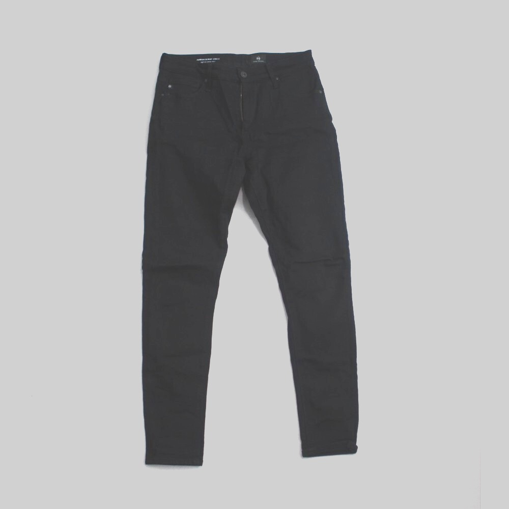 Adriano Goldschmied Women Black Jeans Farrah Skinny Ankle Size 28R